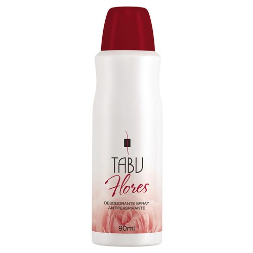 Desodorante Spray Tabu Flores 90Ml