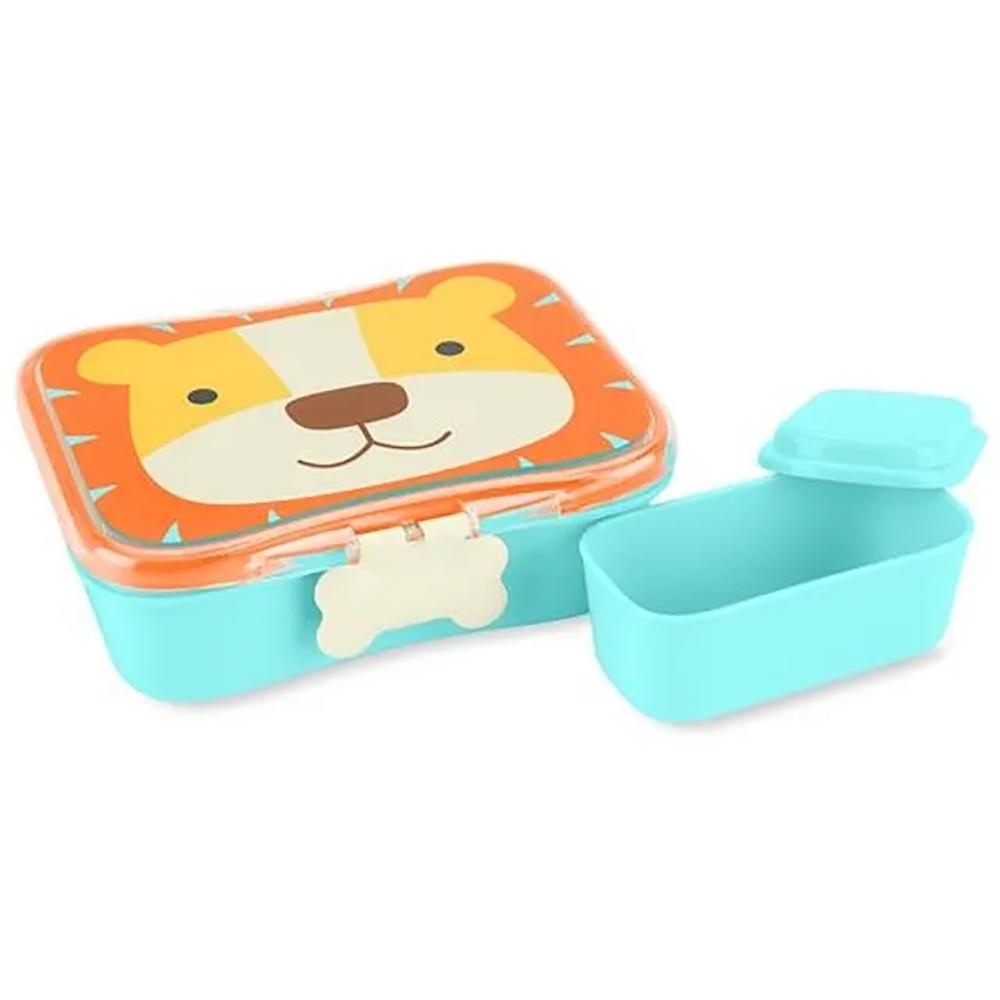 Encontraproduto.com.br - Kit Lanche Skip Hop Zoo Leão Amarelo