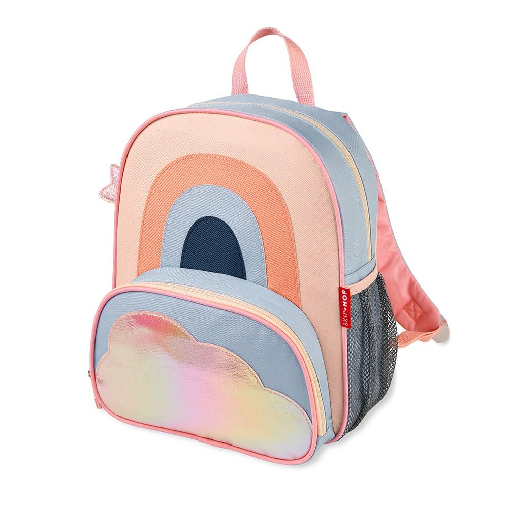 Encontraproduto.com.br - Mochila Infantil Skip Hop Spark Styles Arco-Iris Rosa